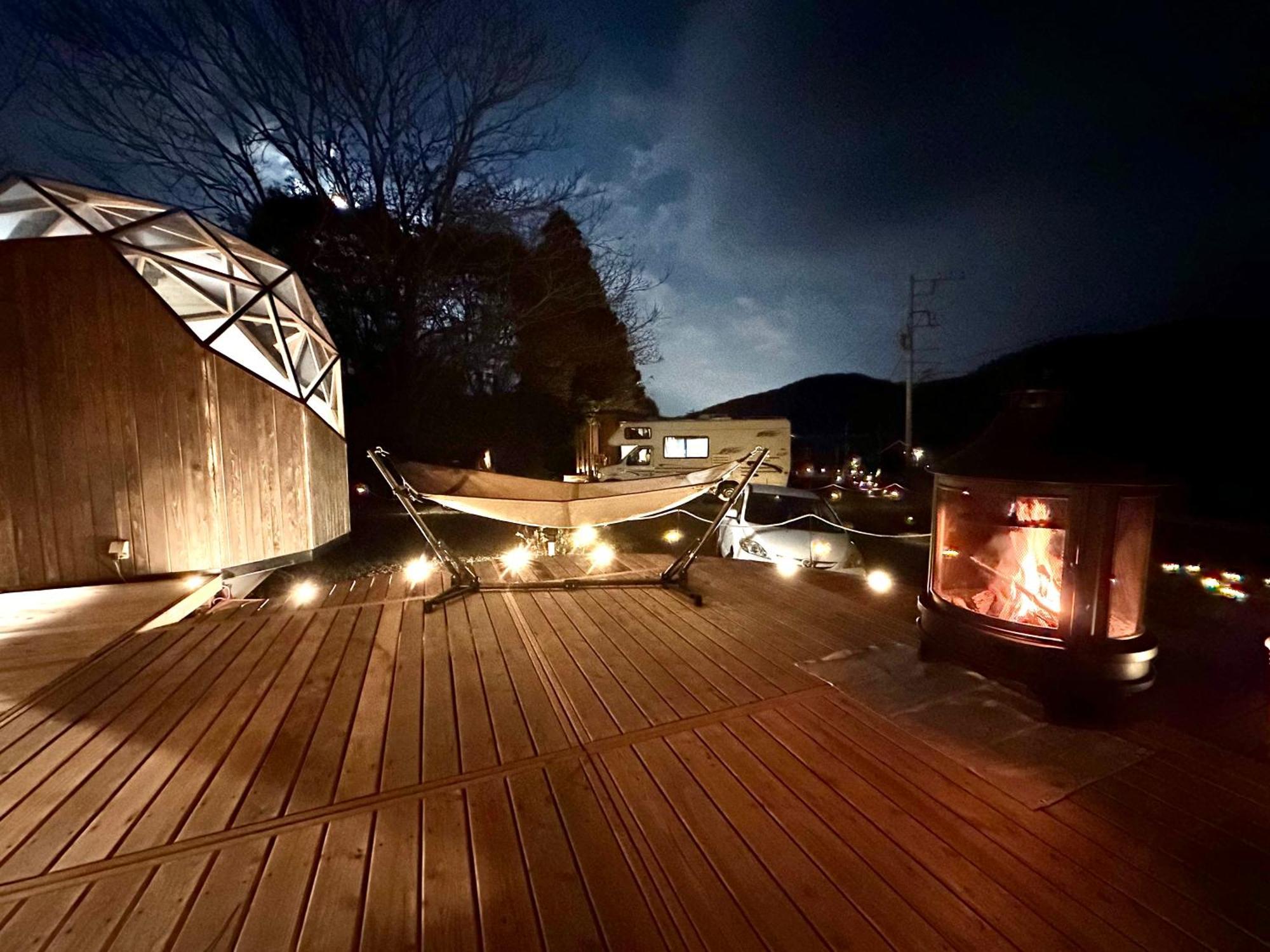 Hotel Fuji Dome Glamping Fujikawaguchiko Exterior foto