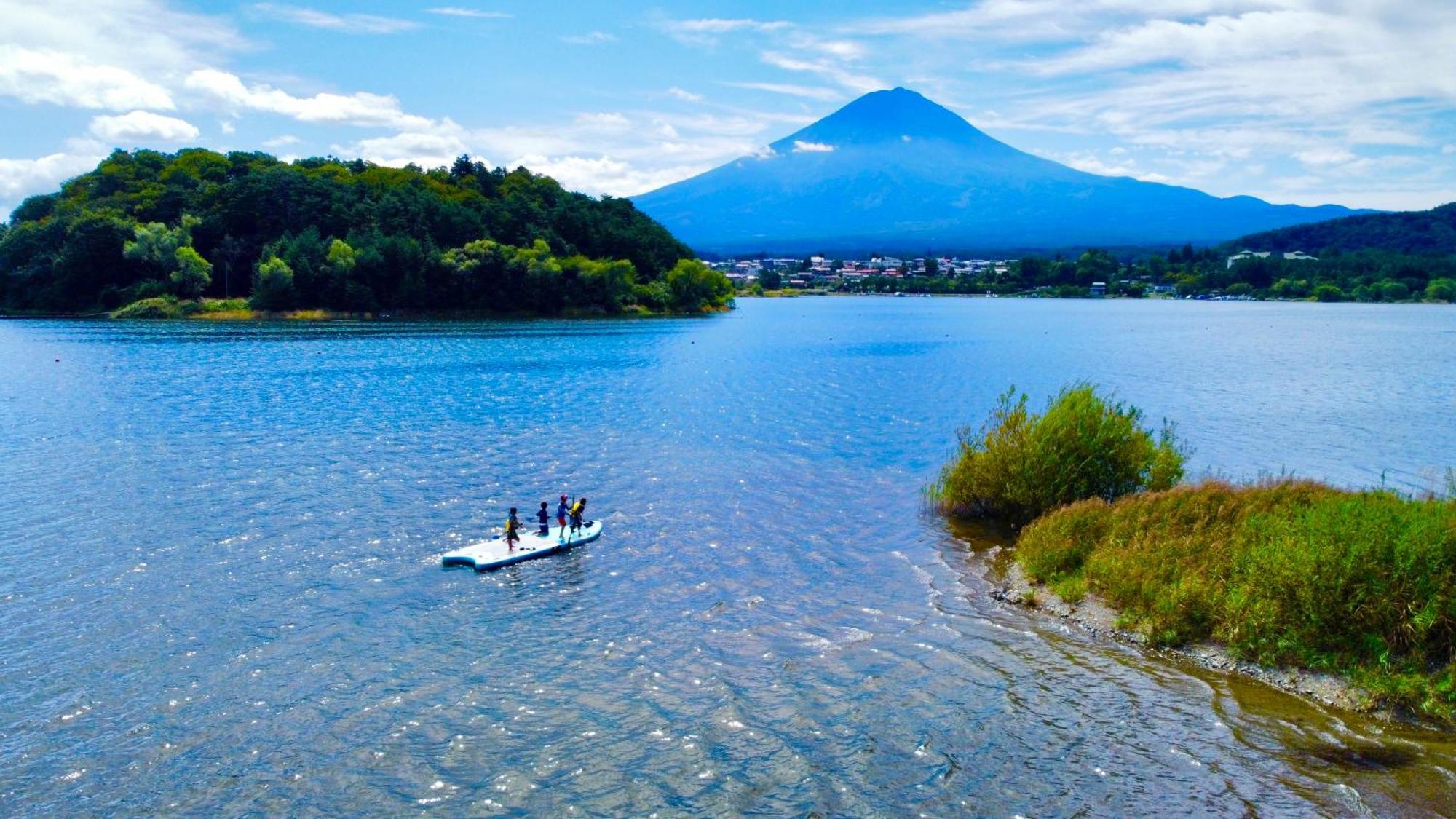 Hotel Fuji Dome Glamping Fujikawaguchiko Exterior foto